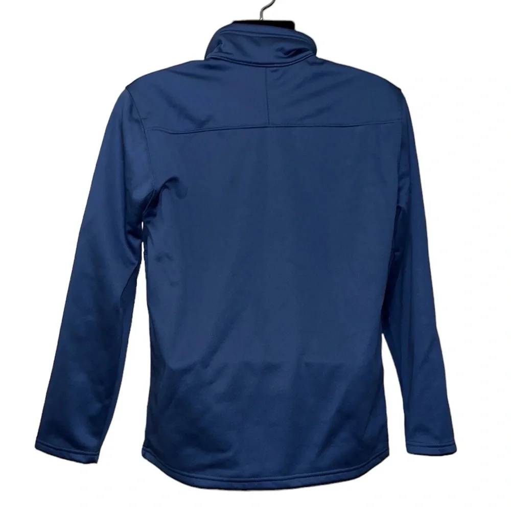 Swiss Tech Blue Soft Shell Jacket~Zip Front~M
